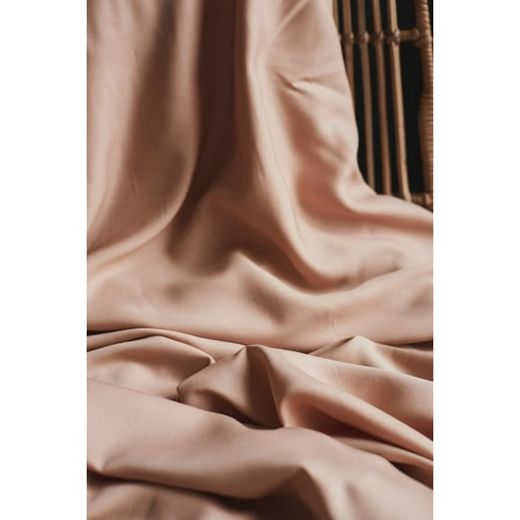 Mind The MAKER Ecovero Viscose Challis Fabric Pink - per yard