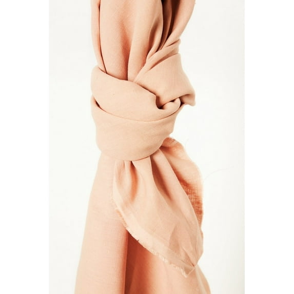 Mind The MAKER Nisa Softened Linen Fabric Rose - per yard
