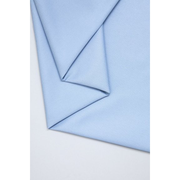 Mind The MAKER Organic Cotton Twill Fabric Faded Blue - per yard