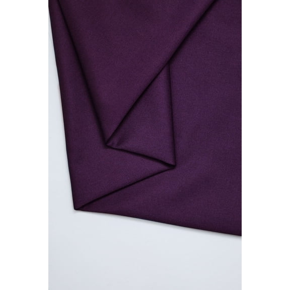 Mind The MAKER Organic Cotton Twill Fabric Plum - per yard