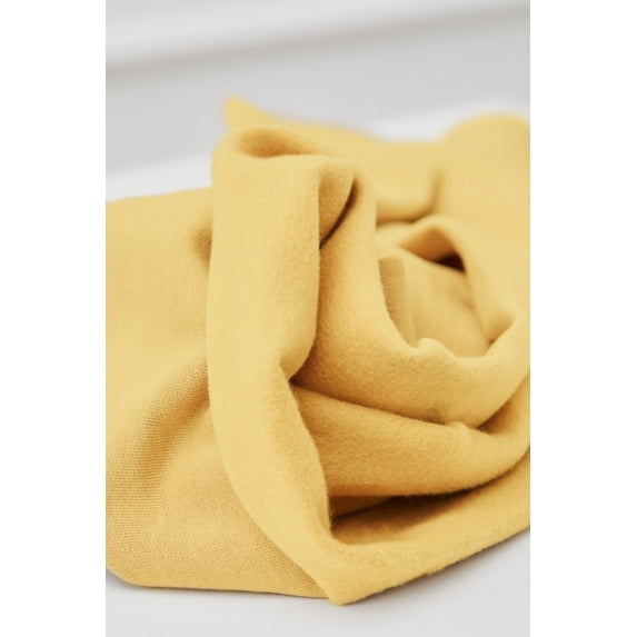 Mind The MAKER Organic Fleece Back Sweatshirt Stretch Knit Fabric - per yard