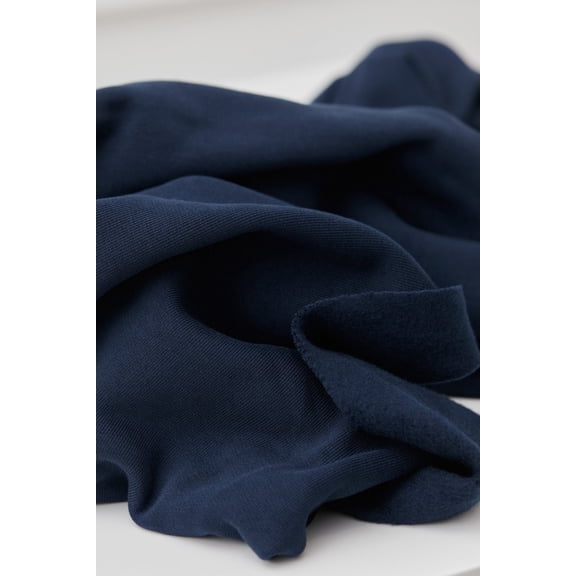 Mind The MAKER Organic Fleece Back Sweatshirt Stretch Knit Fabric - per yard