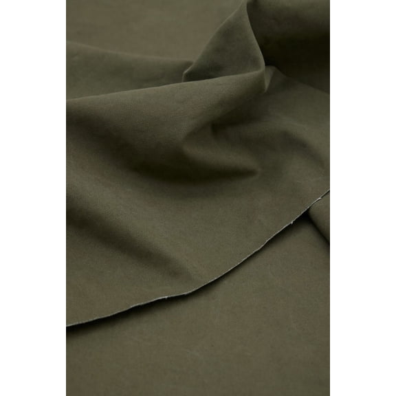 Mind The MAKER Organic Washed Cotton Canvas Fabric Pine - per yard
