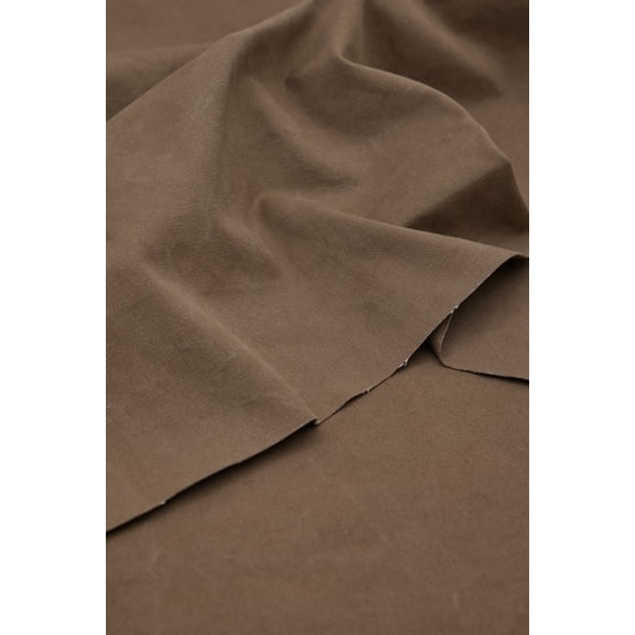 Mind The MAKER Organic Washed Cotton Canvas Fabric Saddle - per yard