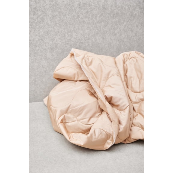 Mind The MAKER Wave Thelma Thermal Quilted Coating Fabric Dune - per yard