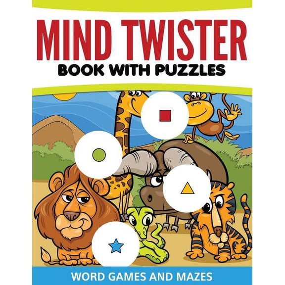 Mind Twister Book with Puzzles, Word Games and Mazes, (Paperback)