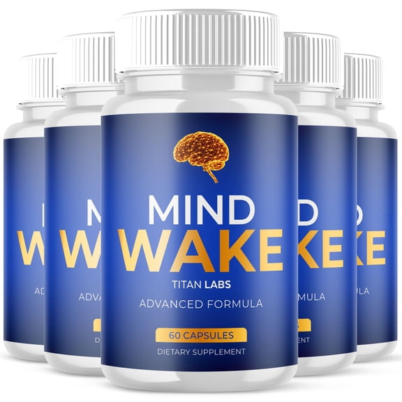 Mind Wake Advanced Brain Support Formula Supplement MindWake 300 Capsules