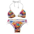 thumbnail image 1 of Mind car Detachable Sponge Adjustable Strap Bikini Set Two-Pack Swimsuit Women Bikini Sets, 1 of 6