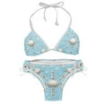 thumbnail image 1 of Mind car Detachable Sponge Adjustable Strap Bikini Set Two-Pack Swimsuit for Women, 1 of 6