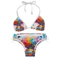 thumbnail image 1 of Mind car Detachable Sponge Adjustable Strap Bikini Set - Two-Pack for Versatile Swim Suit Looks, 1 of 6