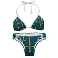 thumbnail image 1 of Mind car Women's Detachable Sponge Adjustable Strap Bikini Set 2-Pack for Beach and Pool Parties, 1 of 6