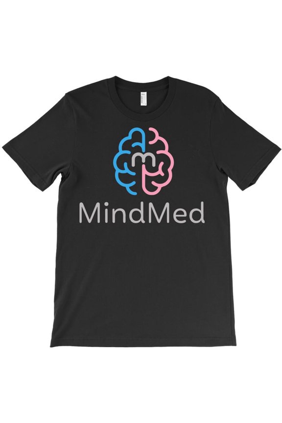 MindMed Psychedelic Mushroom Themed Funny Trippy and Stock Market Themed H16444 T-Shirt, for Men and Women, Up to Size 5XL