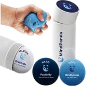 MindPanda Scented Stress Balls for Adults, Hand Therapy Balls, Mindfulness, 3 Count