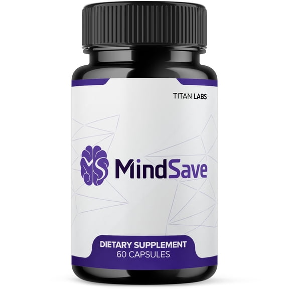 MindSave Advanced Brain Support Pills Formula Supplement Mind Save Capsules (1 Pack)