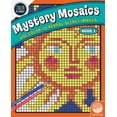MindWare Color By Number Mystery Mosaics: Book 1 - 18 Images Disguised as Numbered Squares ...