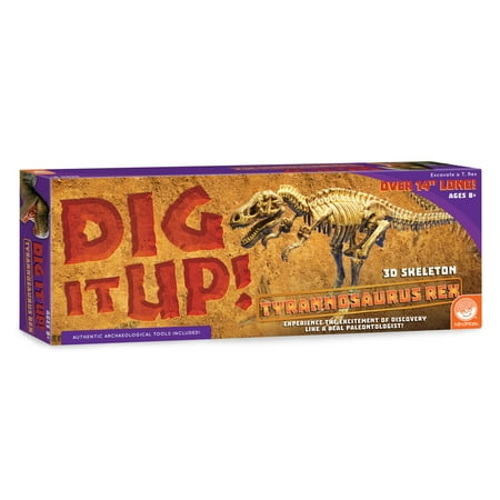 MindWare Dig It Up! Dino Model: T-Rex, Over 14" Long, Discovery Like a Real Paleontologist
