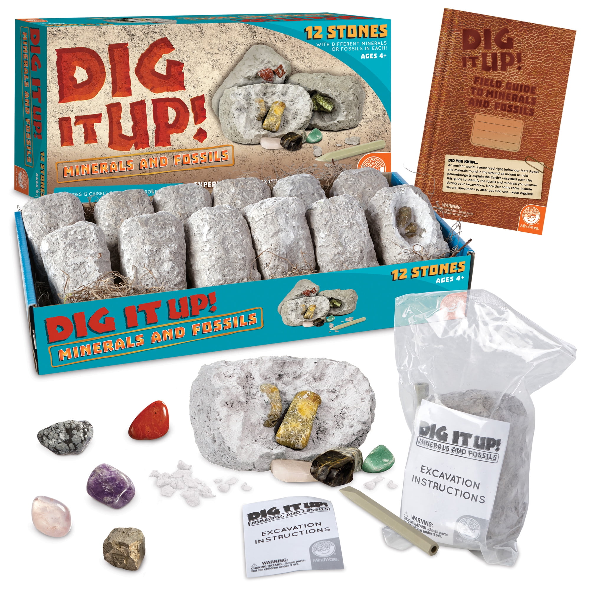  New 10 in 1 Space Excavation dig kit Includes NASA Imagery :  Toys & Games