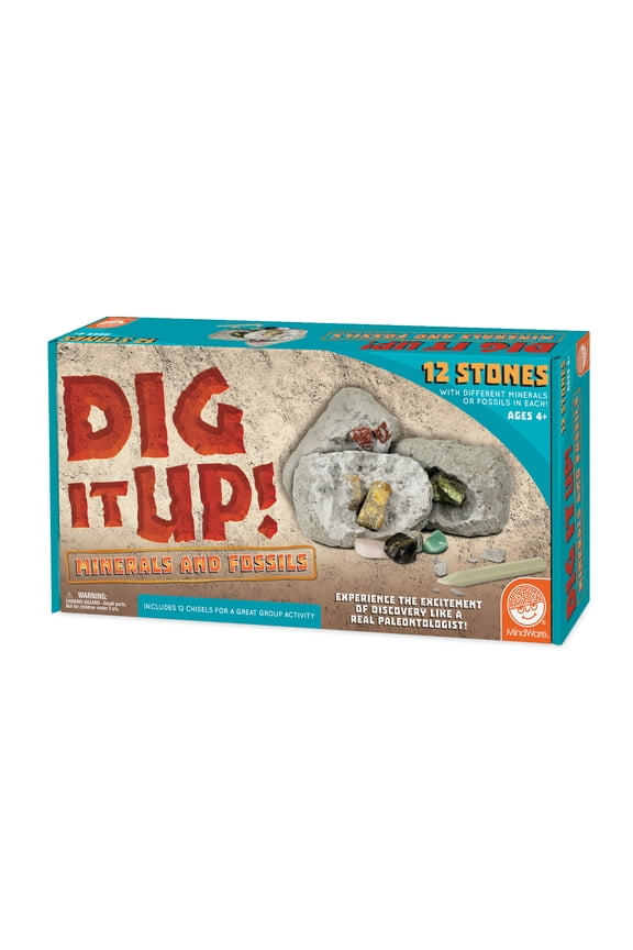 Dig it Up! Fossils & Minerals plus FREE Excavation Kit