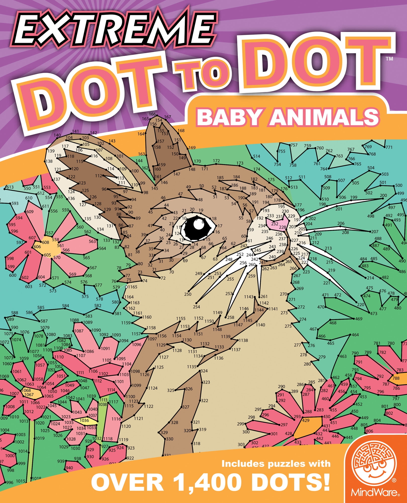 MindWare Extreme Dot to Dot: Baby Animals, Puzzle Book, 32 Baby Animals, Multicolor - Walmart.com mindware-extreme-dot-to-dot-baby-animals-puzzle-book-32-baby-animals-multicolor-walmart-com