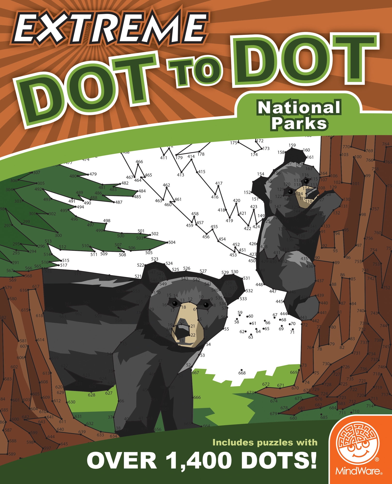 MindWare Extreme Dot to Dot: National Parks - Ages 8+ - Walmart.com