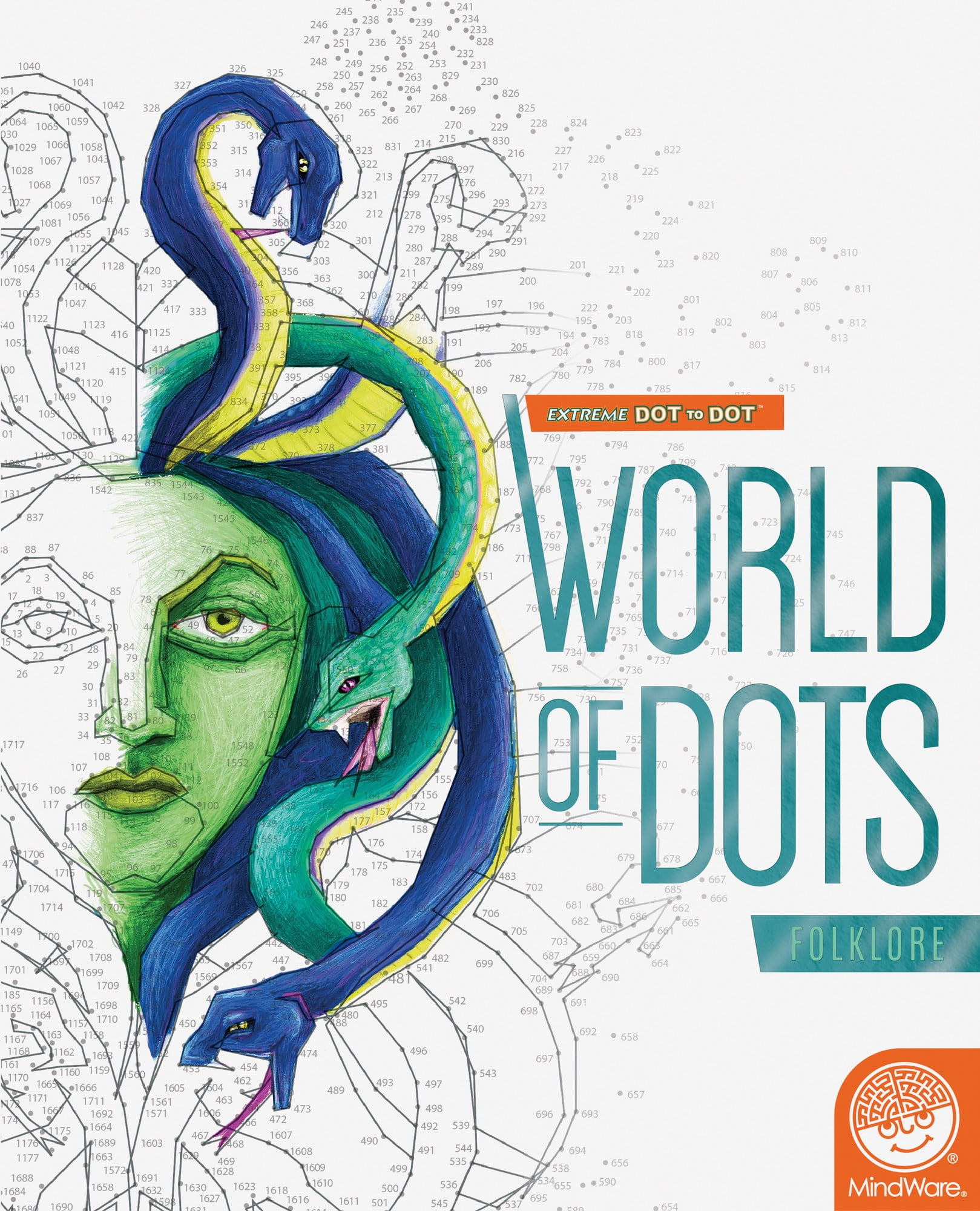 MindWare Extreme Dot to Dot World of Dots Folklore Ages 8+