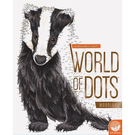 MindWare Extreme Dot to Dot: World of Dots Woodland, Ages 8 Years and Up