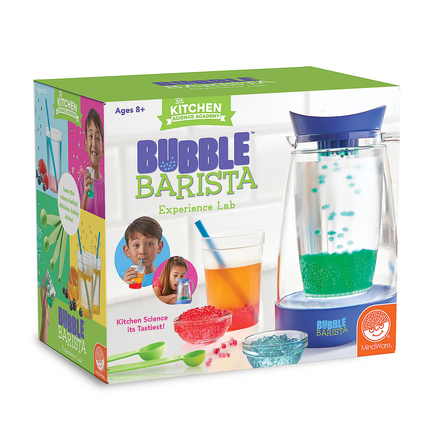 MindWare Kitchen Science Academy Bubble Barista DrinkMaking Kit for