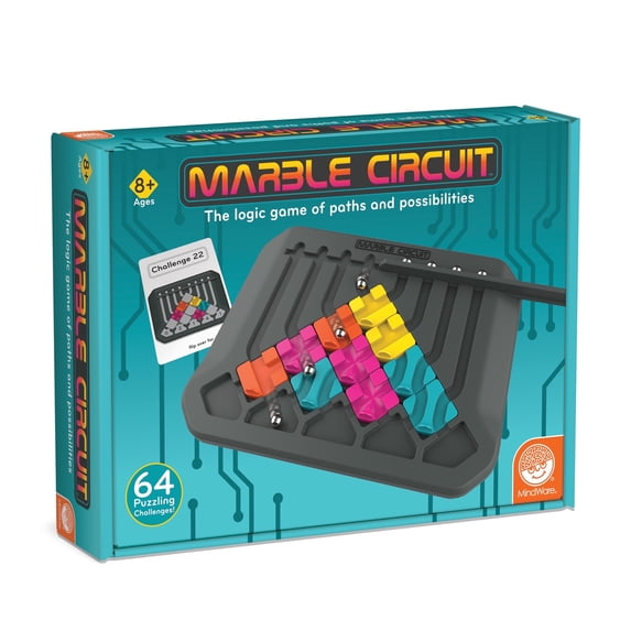 MindWare Marble Circuit Puzzle: An Engaging Challenge of Logic and Creativity with Endless Pathways for Marble Adventures!