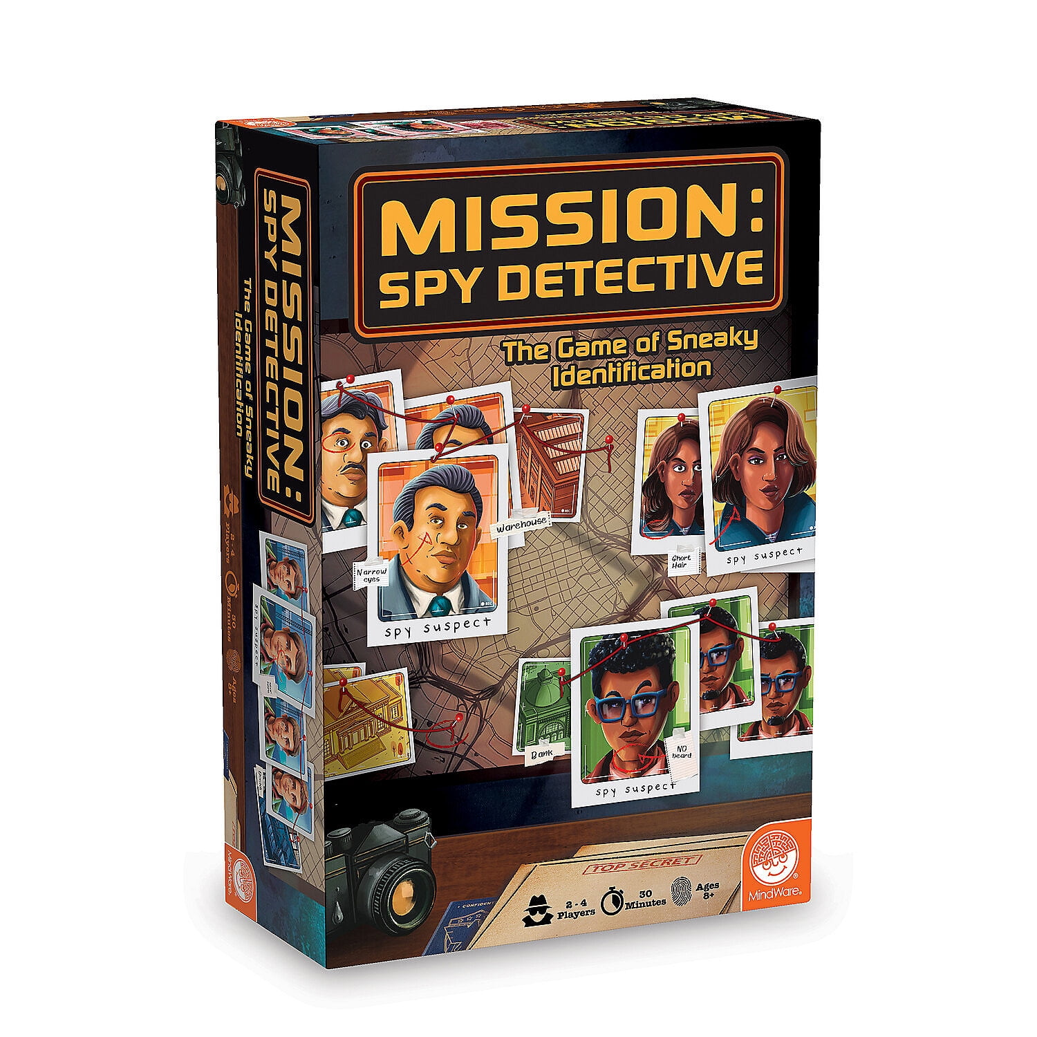 MindWare Mission: Spy Detective Family Board Game - Spy Game For 8 Year Olds and Up