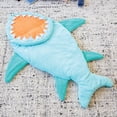thumbnail image 1 of MindWare Oh So Fun! Shark Sleeping Bag for Kids, Ages 3 and Up, 1 of 7