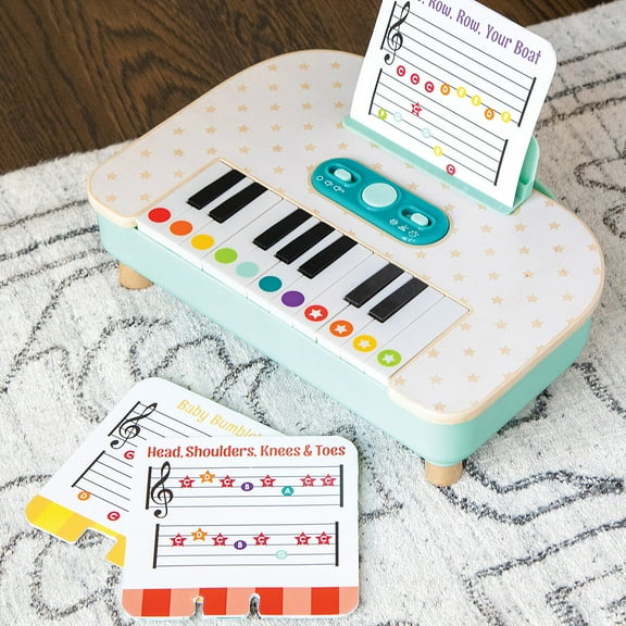 MindWare Oh So Fun! Take-Along Piano Toy for Toddlers
