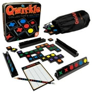 MindWare Qwirkle Deluxe Collector s Edition Game, 108 Acrylic Tiles, 4 Tile Racks, Nylon bag, Score Card, Pencil & Rules, 2 to 4 Players