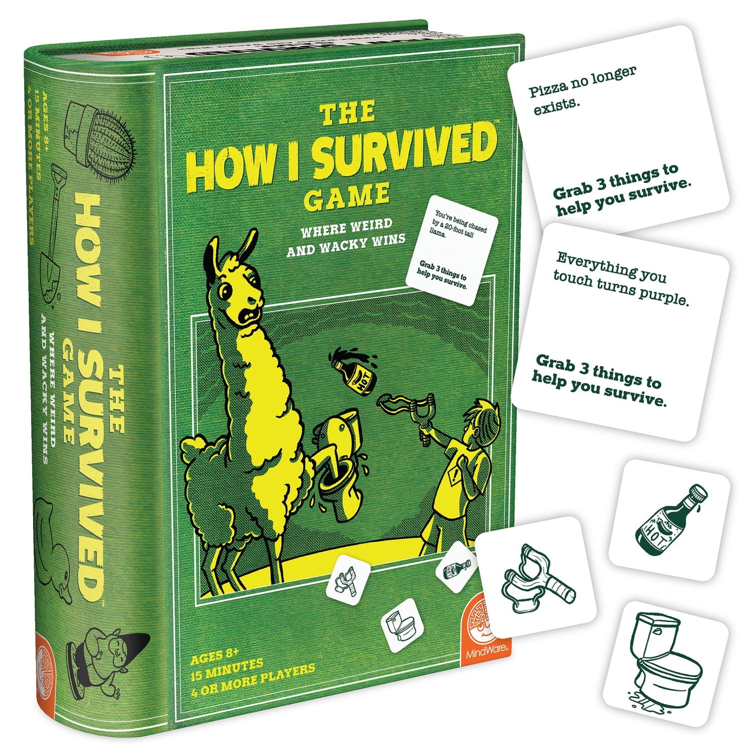 MindWare The How I Survived Game, Hilarious Card Game for Kids & Adults