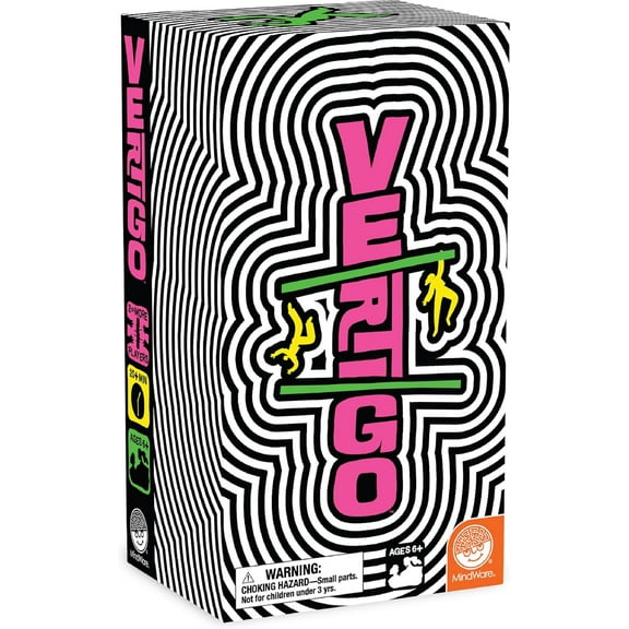 MindWare Vertigo Game Thrilling Family Suspend and Strategy Challenge with Balancing Beams, Vertigoers, and Surprise Battle Rounds Ages 6+, 2+ Players