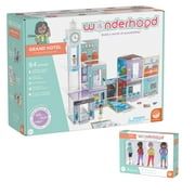 MindWare Wonderhood Grand Hotel & Original Character Set of 4 - STEM Learning for Kids - Ages 5+