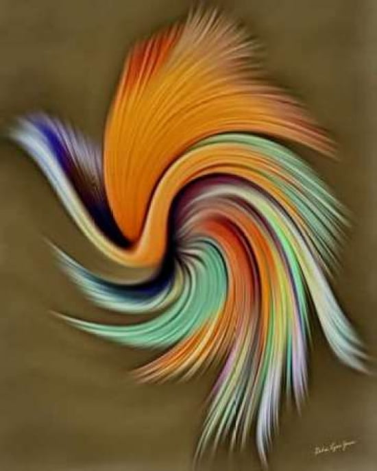 Mindbeam III Canvas Art - Debra Jones (24 x 30)