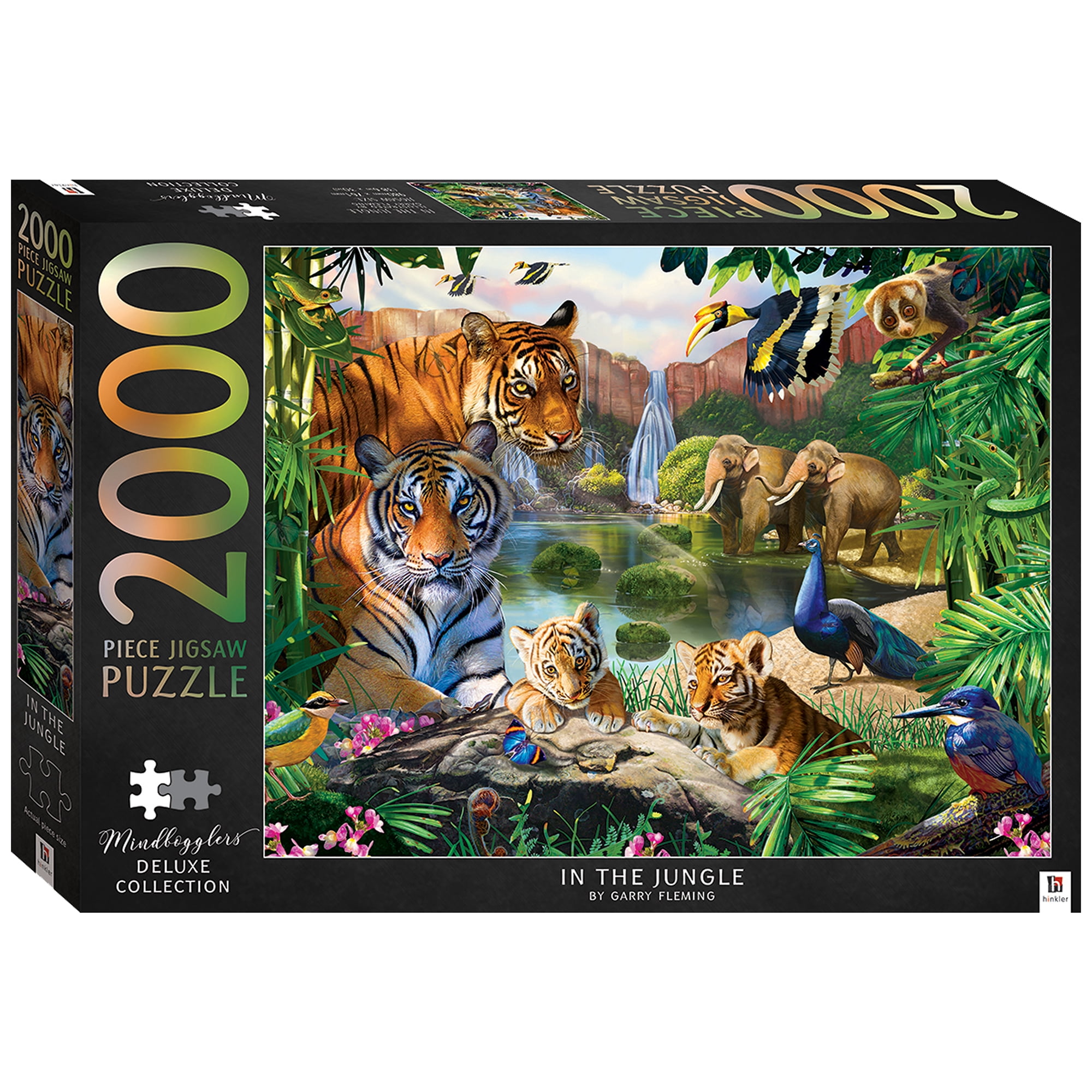 Mindbogglers Deluxe Collection in The Jungle Jigsaw Puzzles