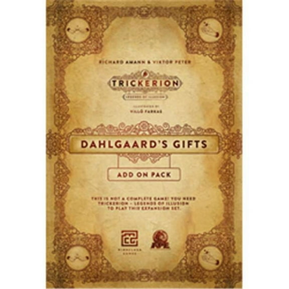 Mindclash Games Trickerion - Dahlgaard's Gifts Add On Pack New