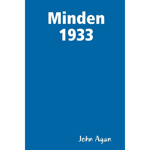 Minden 1933, (Paperback)