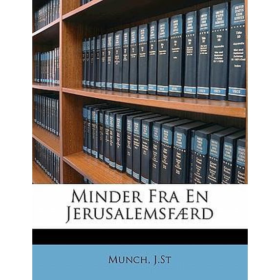 Minder Fra En Jerusalemsfaerd Paperback