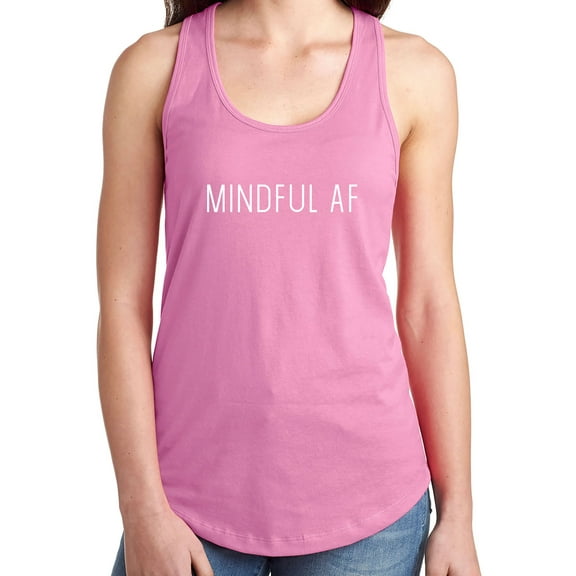 Mindful AF Racerback Tank