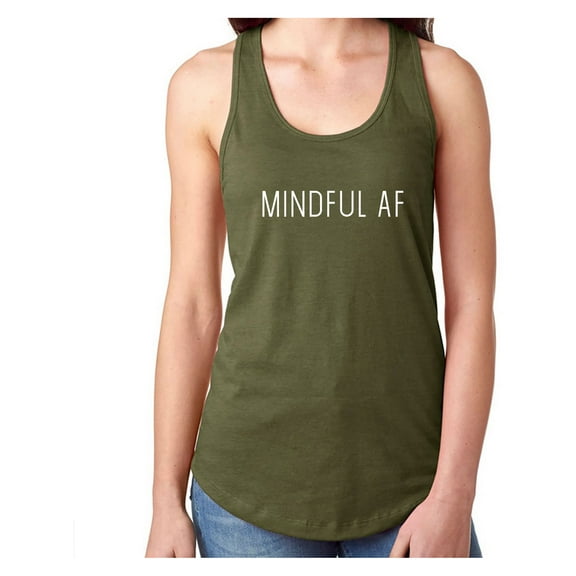Mindful AF Racerback Tank