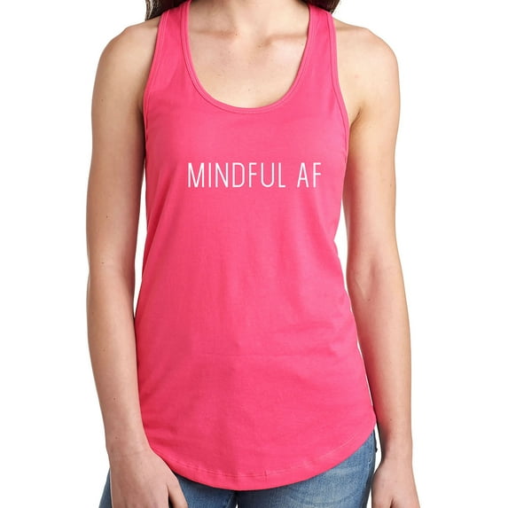 Mindful AF Racerback Tank