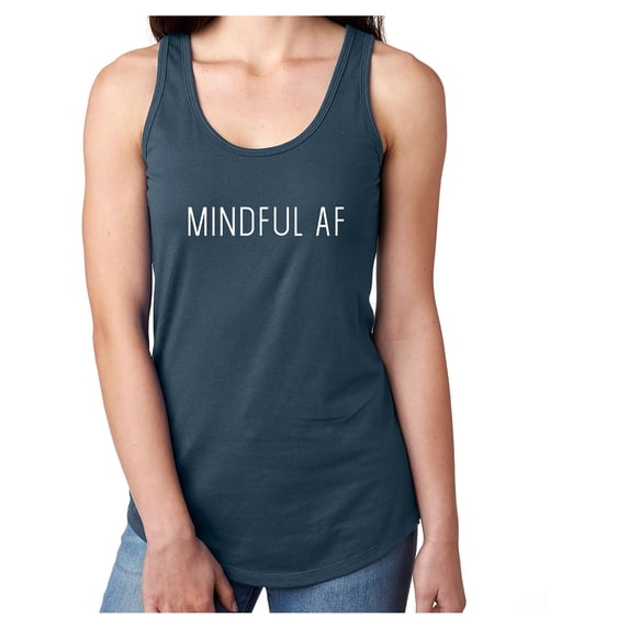 Mindful AF Racerback Tank