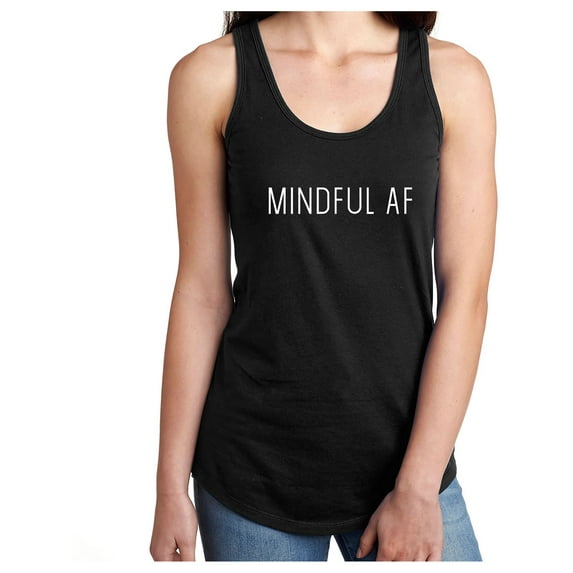 Mindful AF Racerback Tank