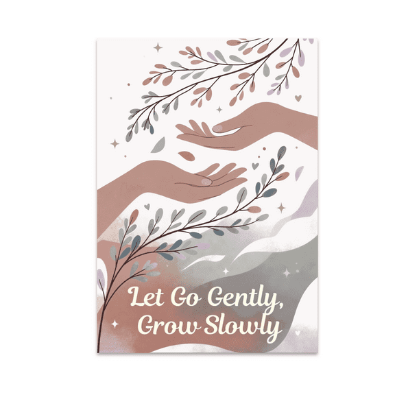 Mindful Affirmation Art - Home Decor - 13x19 Poster Print