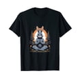 thumbnail image 1 of Mindful Bunny Graphic T-Shirt for Yoga and Meditation Enthusiasts, 1 of 5
