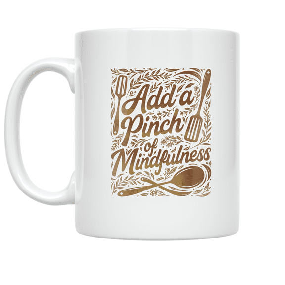 Mindful Cooking Inspiration - Culinary Enthusiast - 11 oz Ceramic Coffee Mug