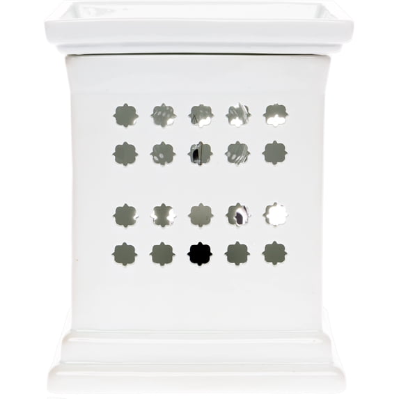Mindful Design - Fragrance Wax Warmer - White Satin