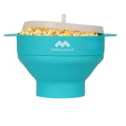 Mindful Design Popcorn Popper Cyan One Size One Size, Cyan